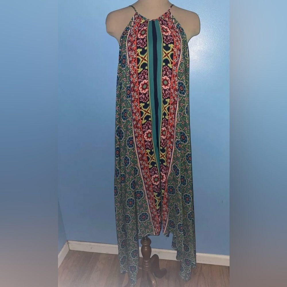 Anthropologie Ella Halter Tunic Dress XS/S